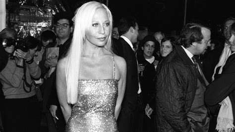 donatella versace de joven